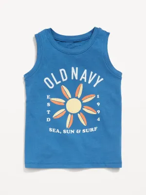 Logo-Graphic Tank Top for Toddler Boys