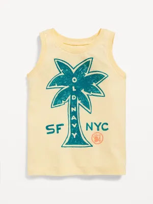 Logo-Graphic Tank Top for Toddler Boys