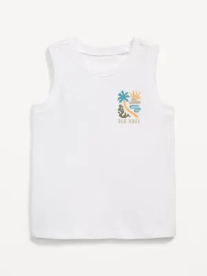 Logo-Graphic Tank Top for Toddler Boys