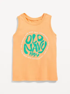 Logo-Graphic Tank Top for Toddler Boys