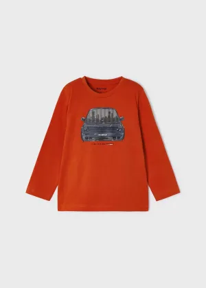 Long Sleeve Interactive T-shirt Boy | Mayoral