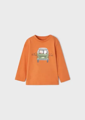Long Sleeve T-shirt Van Detail Baby Boy | Mayoral