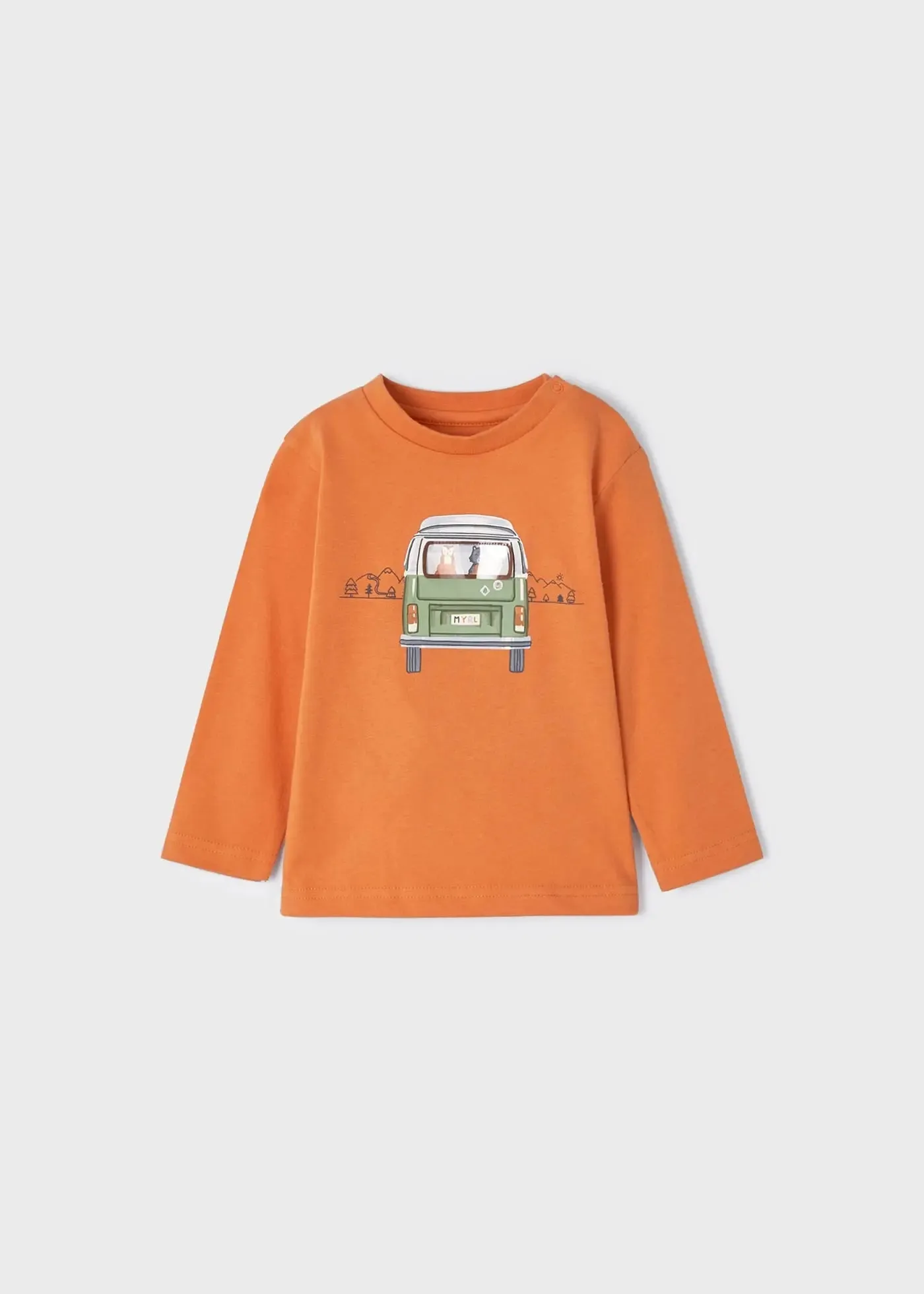 Long Sleeve T-shirt Van Detail Baby Boy | Mayoral