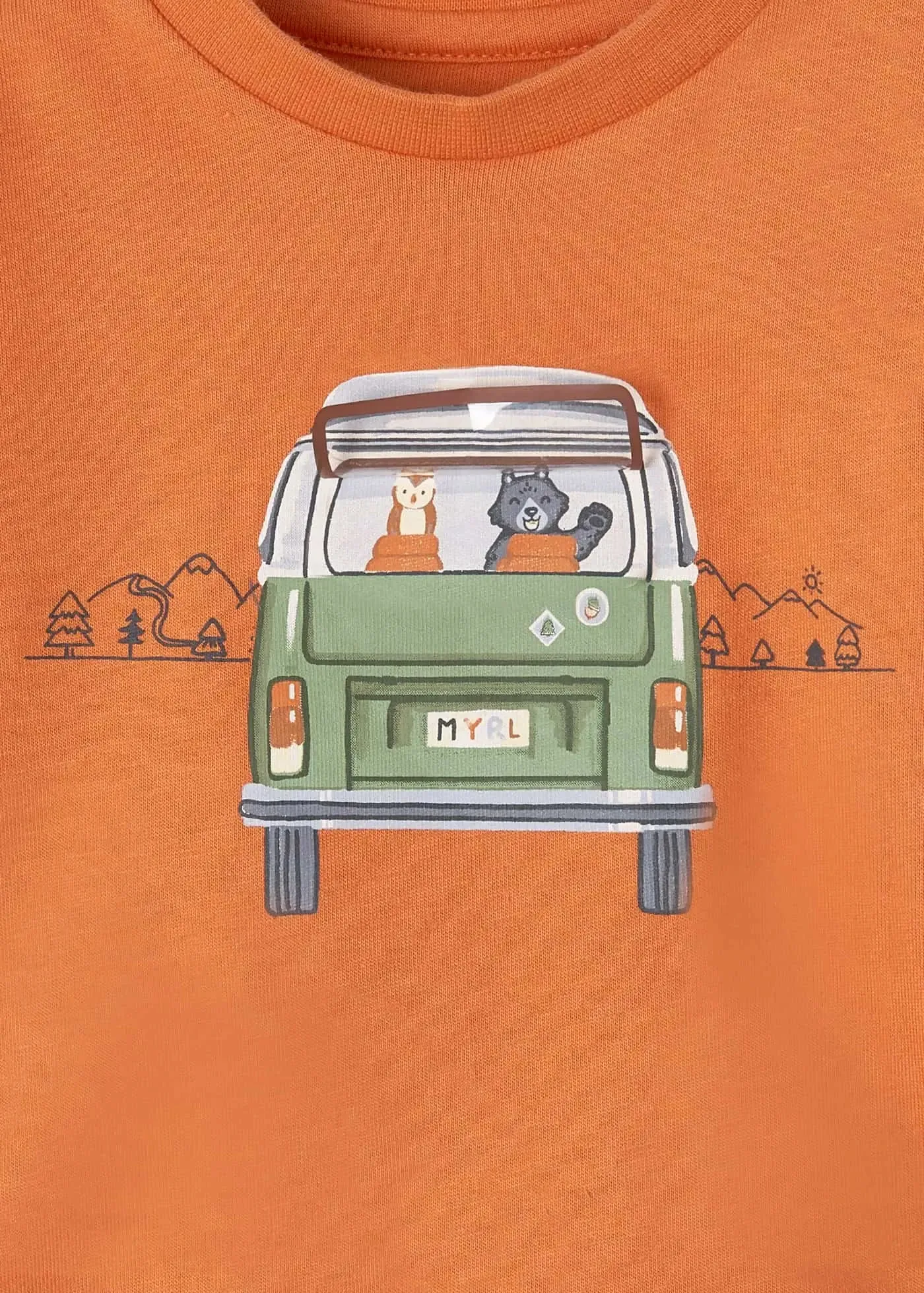 Long Sleeve T-shirt Van Detail Baby Boy | Mayoral