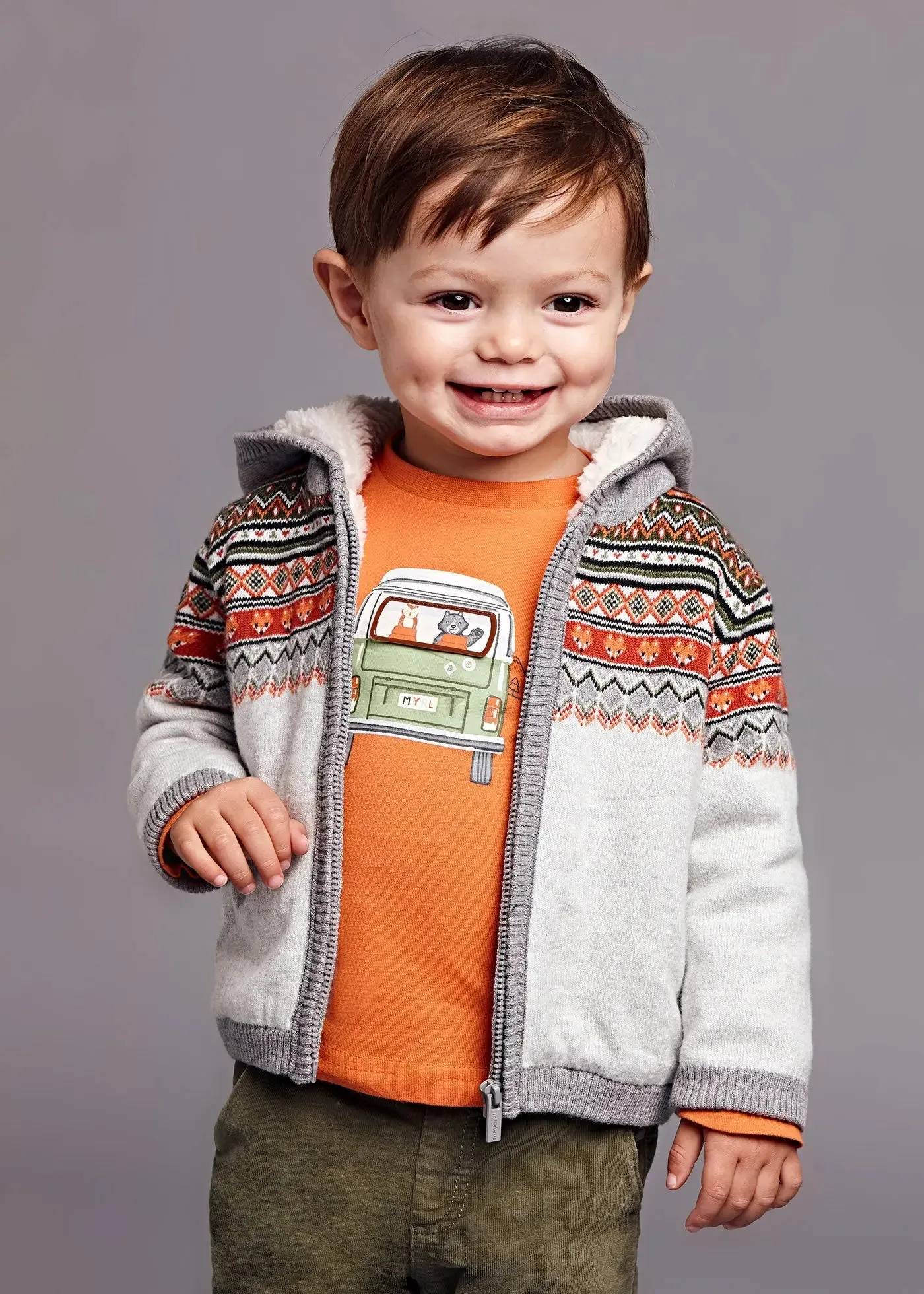 Long Sleeve T-shirt Van Detail Baby Boy | Mayoral