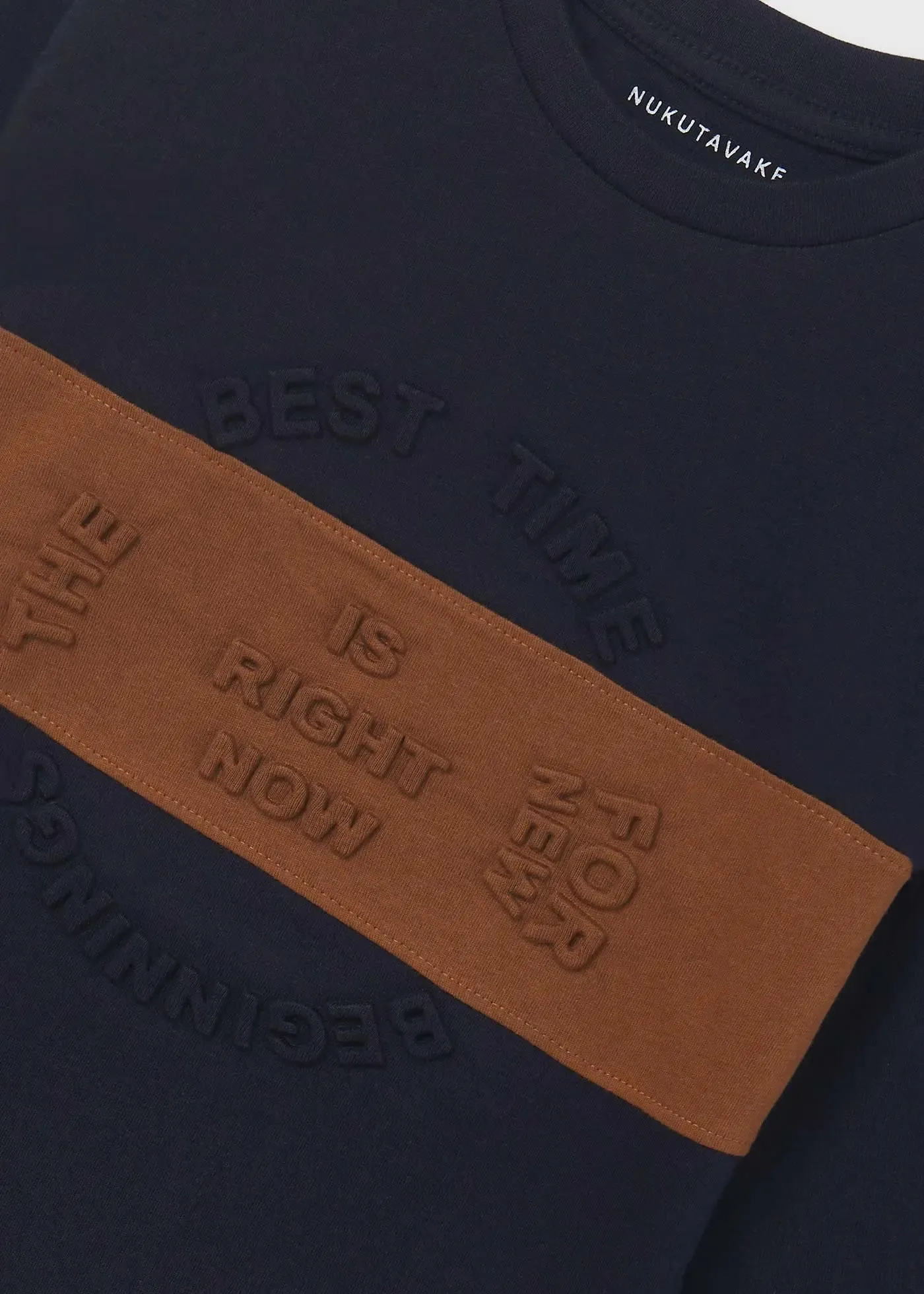 Long Sleeved Embossed Graphic T-shirt Boy | Mayoral