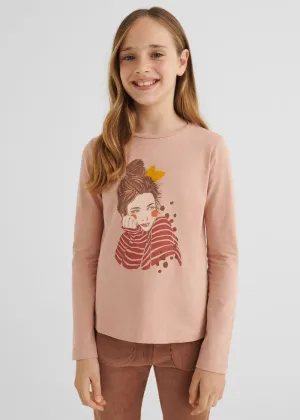 Long Sleeved Graphic T-shirt Girl | Mayoral