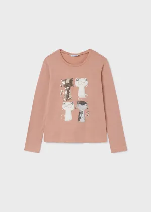 Long Sleeved Graphic T-shirt Girl | Mayoral