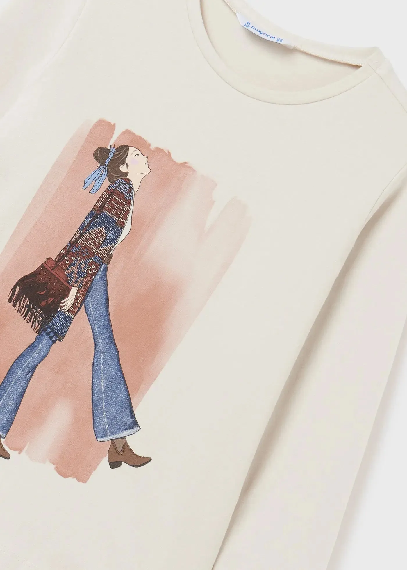 Long Sleeved T-Shirt Girl | Mayoral