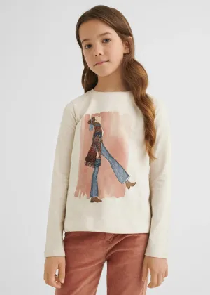 Long Sleeved T-Shirt Girl | Mayoral