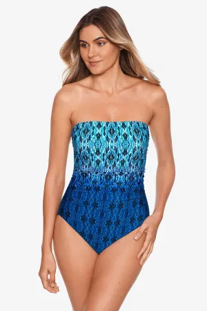 Long Torso Avanti One Piece in Cascada