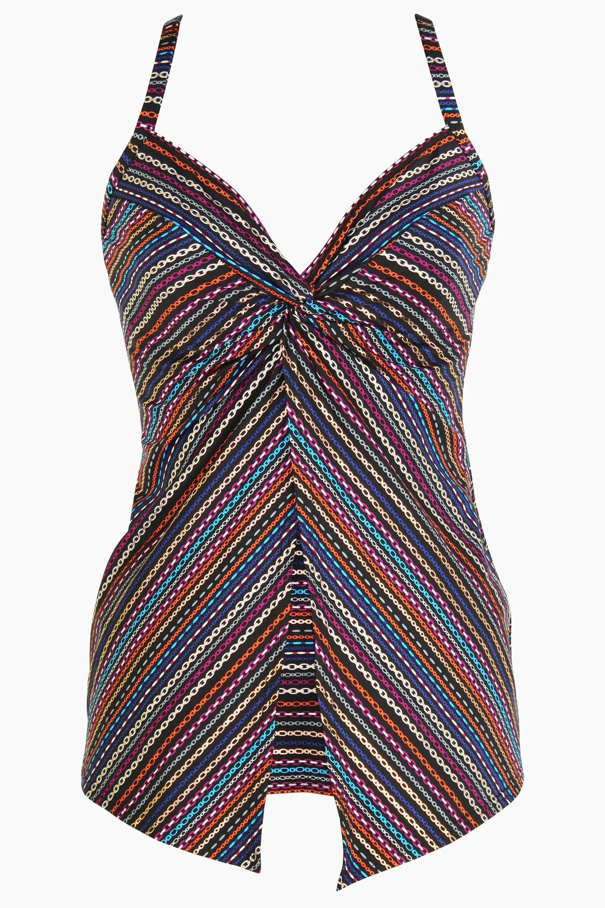 Love Knot Tankini Top in Shimmer Links