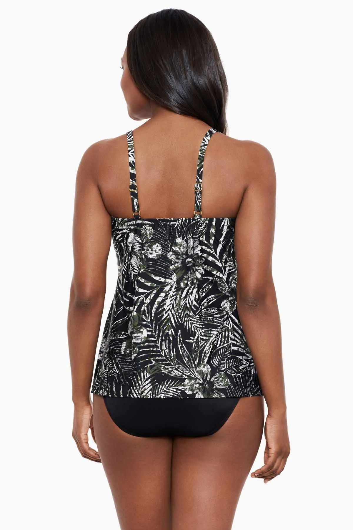 Love Knot Tankini Top in Zahara