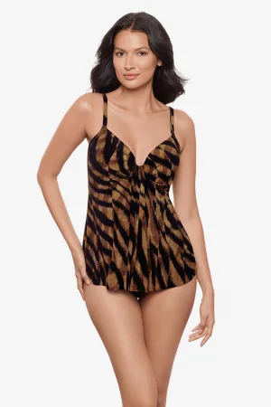 Marina Tankini Top in Raya De Safari