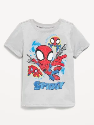 Marvel Spider-Man Unisex Graphic T-Shirt for Toddler