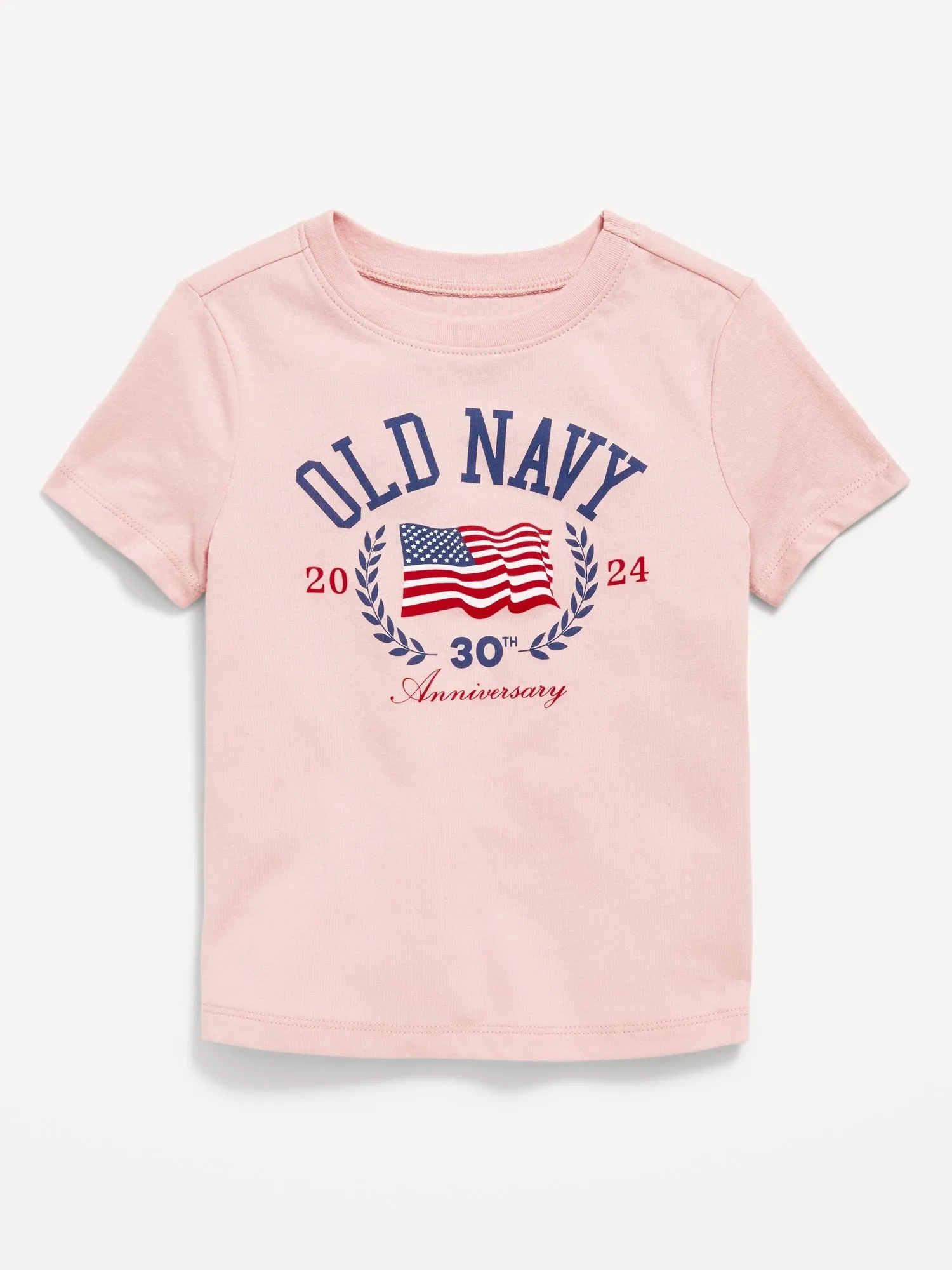 Matching Unisex Short-Sleeve Logo-Graphic T-Shirt for Toddler