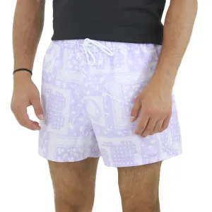 Men's Printed Pool Short,Lilac