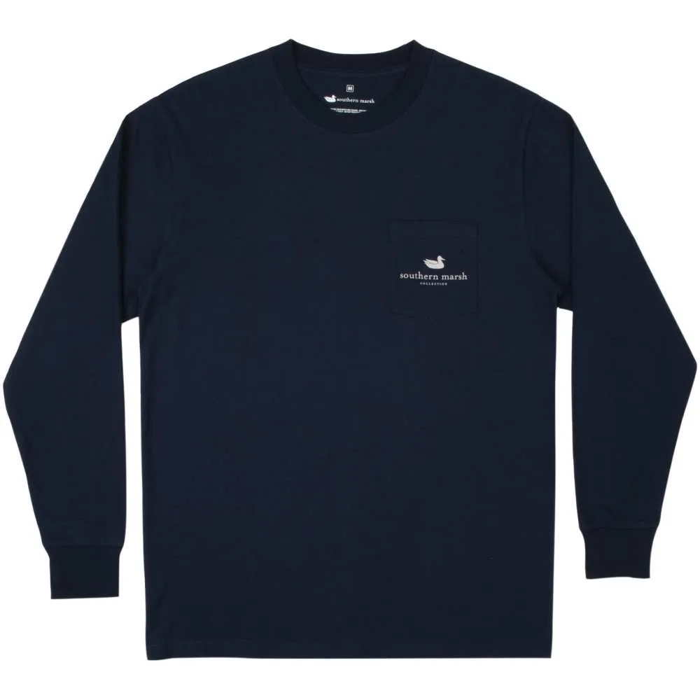 Men's Tile Fish Long Sleeve Shirt