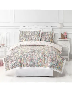 Merry Baby Rabbits Duvet Cover | Multicolor TOGAS