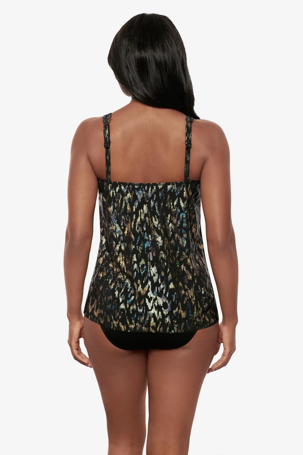 Mirage Tankini Top in Sparkle Plenty