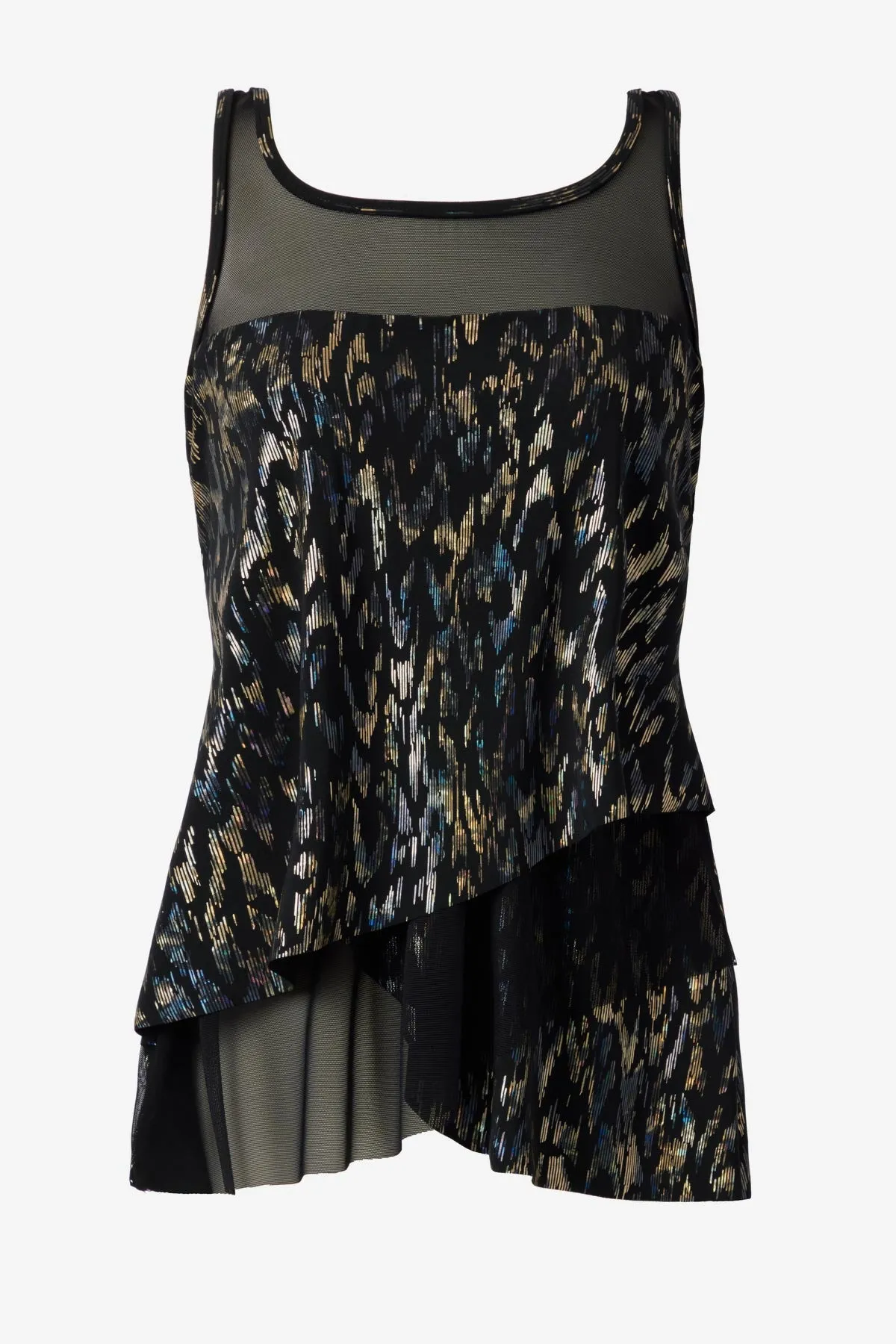 Mirage Tankini Top in Sparkle Plenty