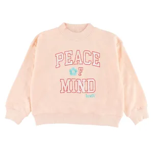 Mock Neck Sweatshirt Pale Peace Of Mind  | Levi's