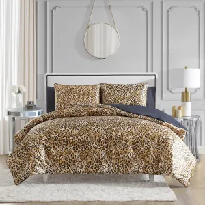 Monica Leopard Reversible Duvet Cover Set Juicy Couture