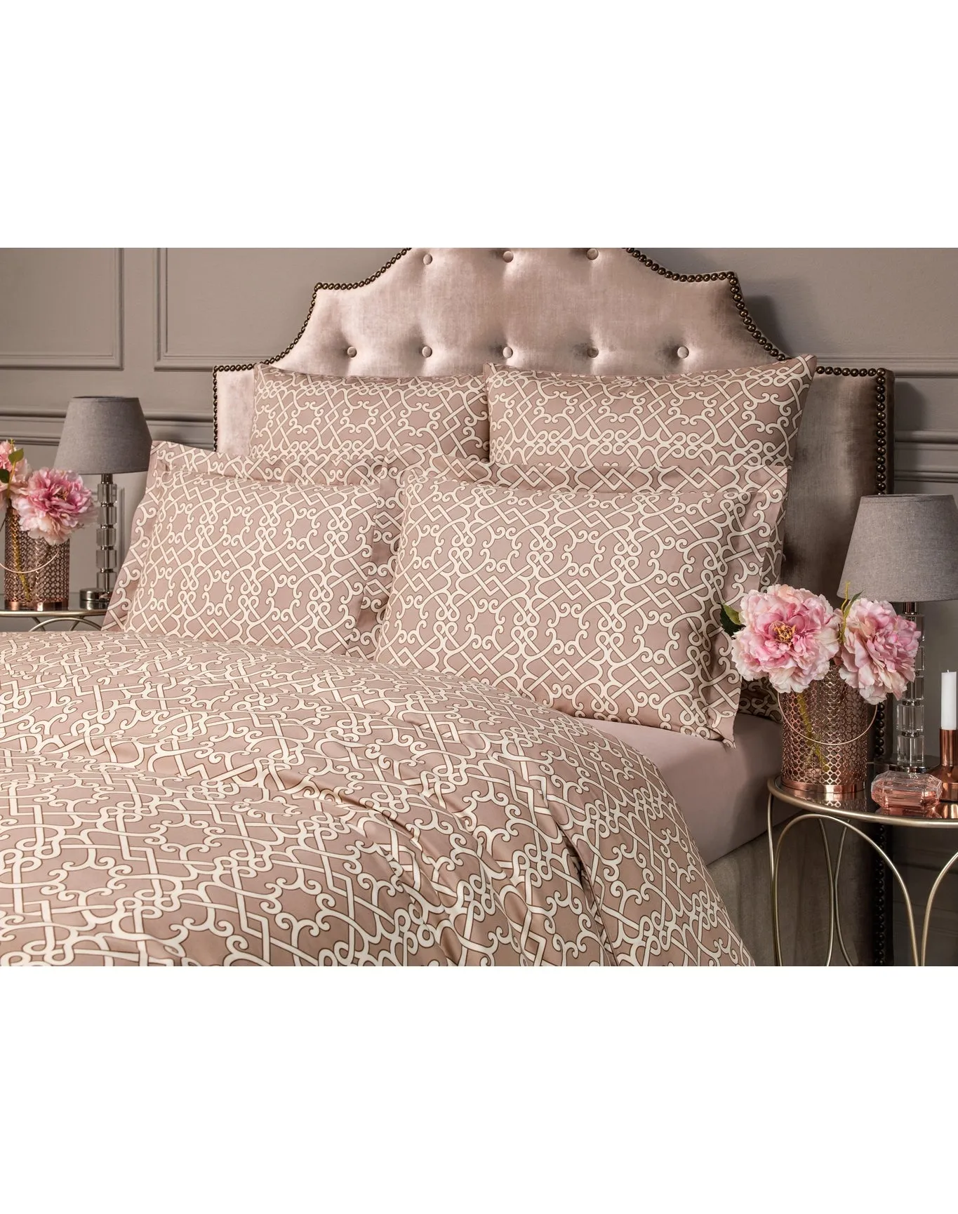 Monogram Pillowcase | Light Brown TOGAS