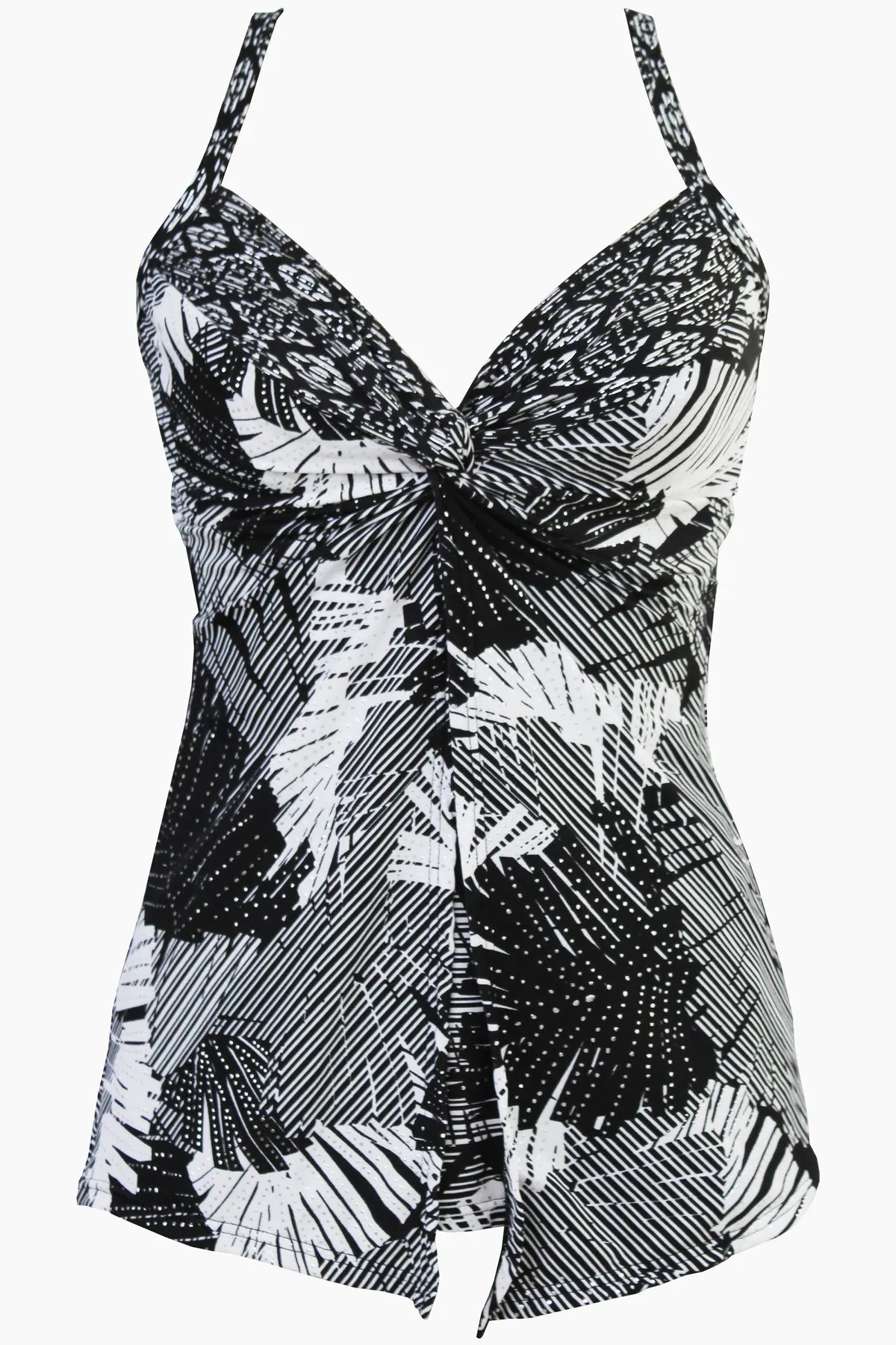 Moonlight at the Oasis Love Knot Tankini Top
