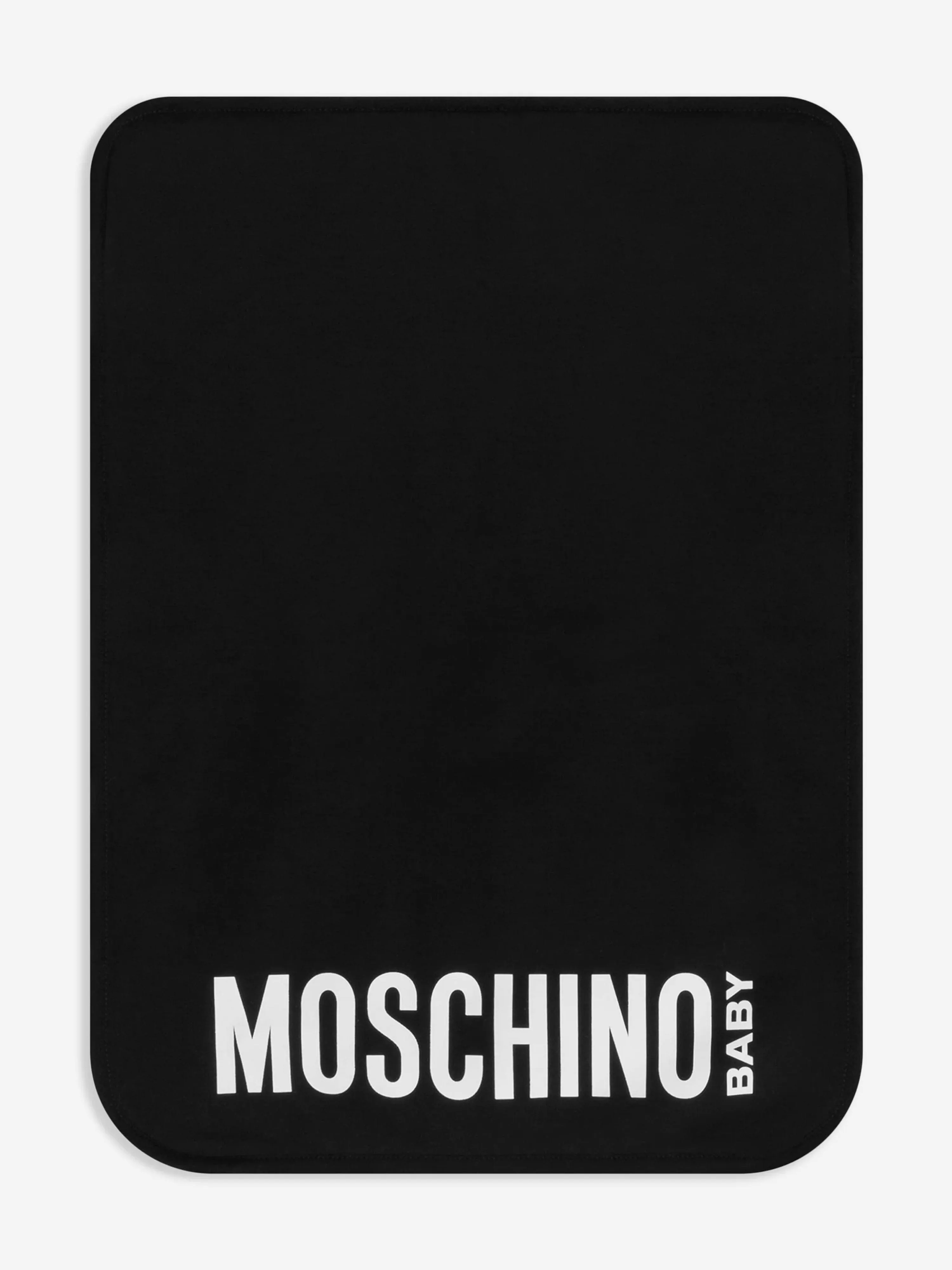 Moschino Baby Bear Logo Changing Bag in Black (40cm)