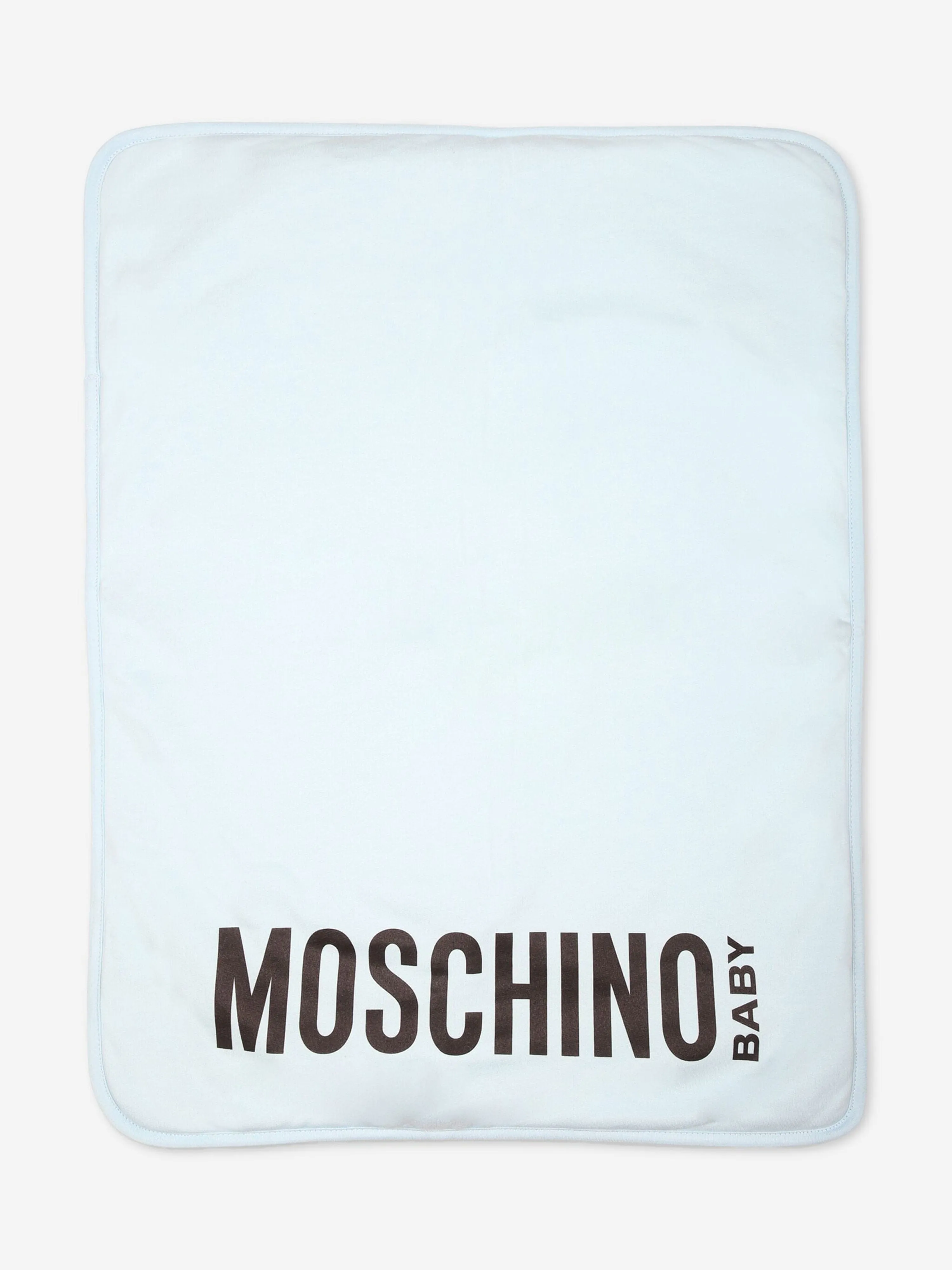 Moschino Baby Bear Logo Changing Bag in Blue (60cm)