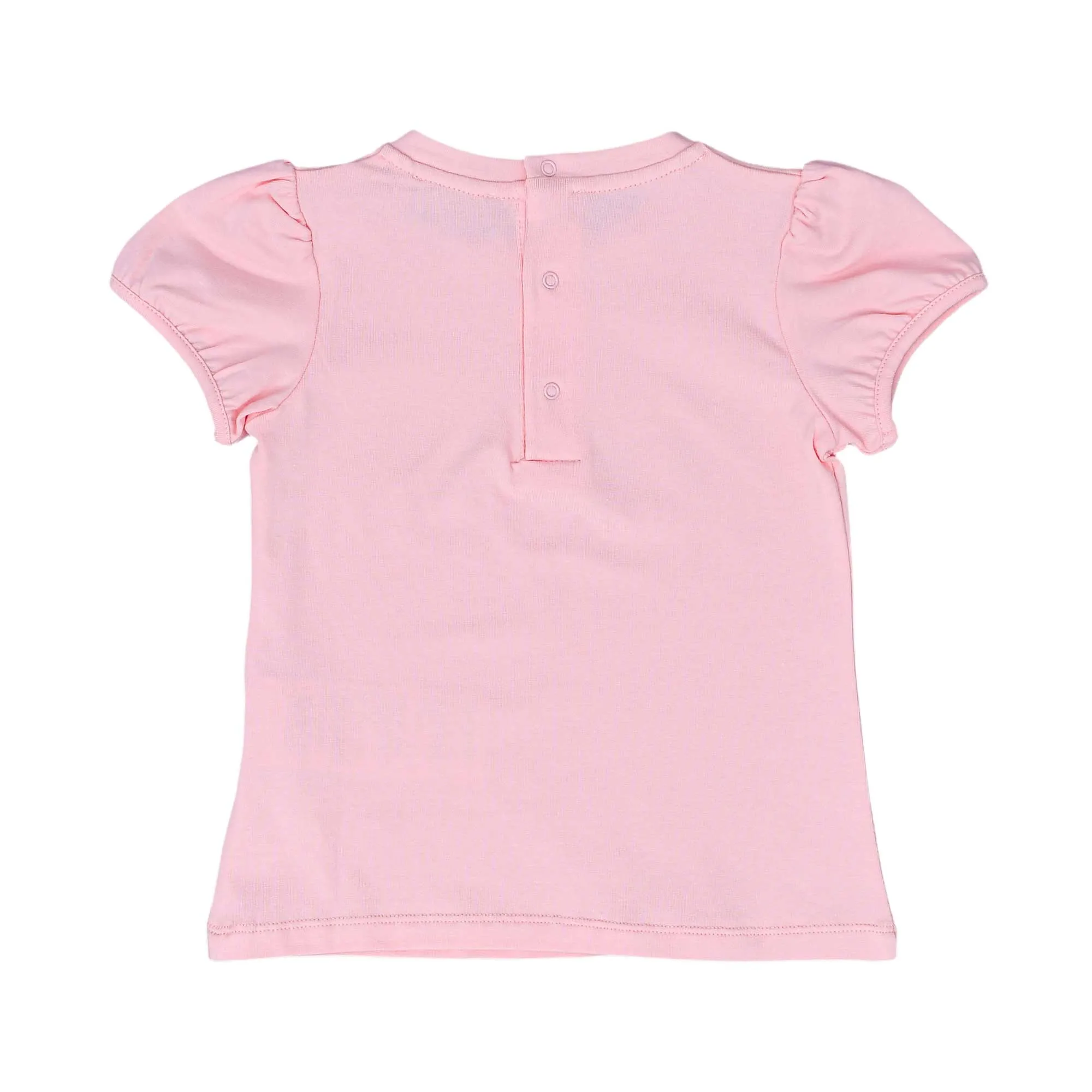 Moschino Kids Baby Girl's Pink & White T-Shirt & Short Set