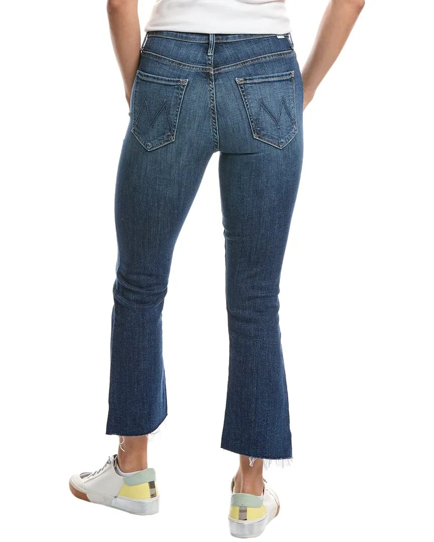 MOTHER The Insider Crop Step Fray Girl Crush Jean