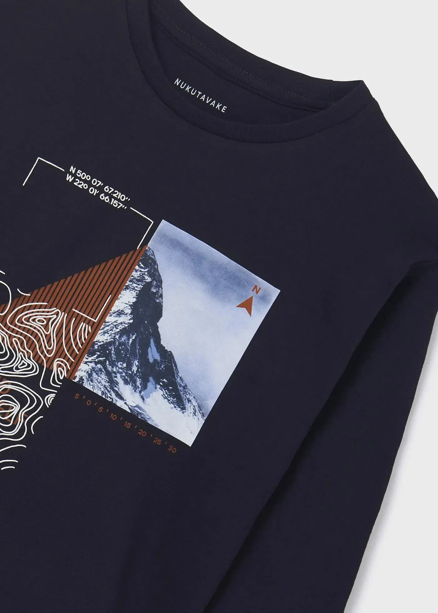 Mountain Long Sleeved T-shirt Boy | Mayoral