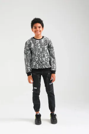 Nanica Siyah boy sweater