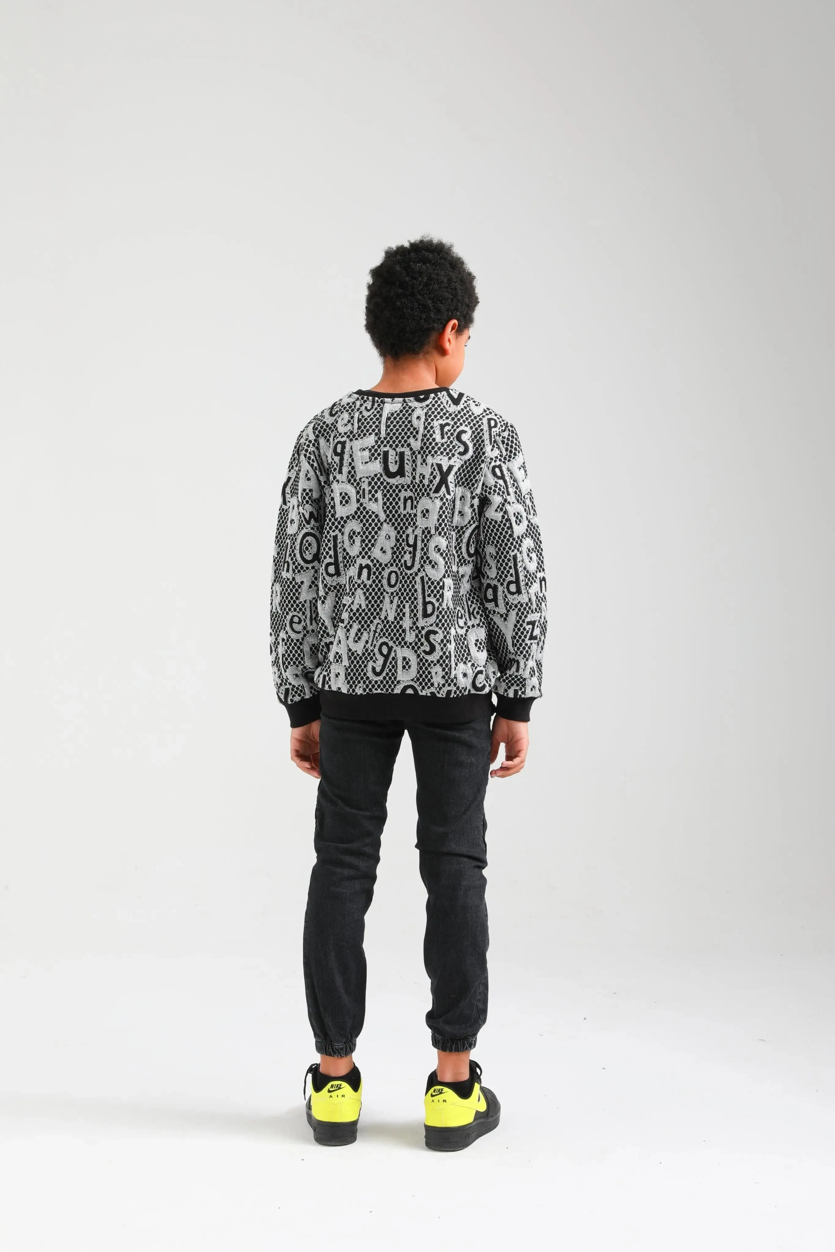 Nanica Siyah boy sweater