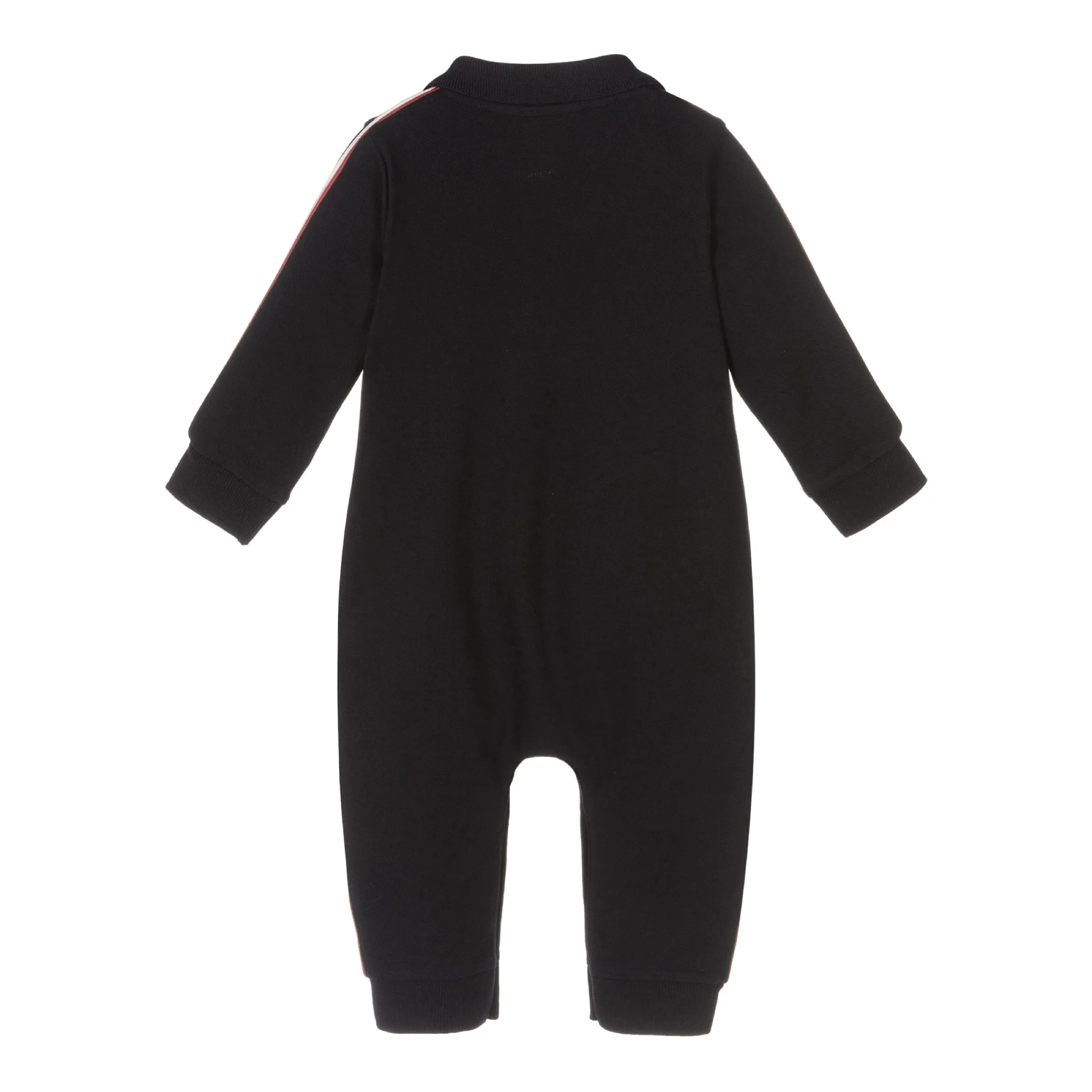 Navy Logo Romper
