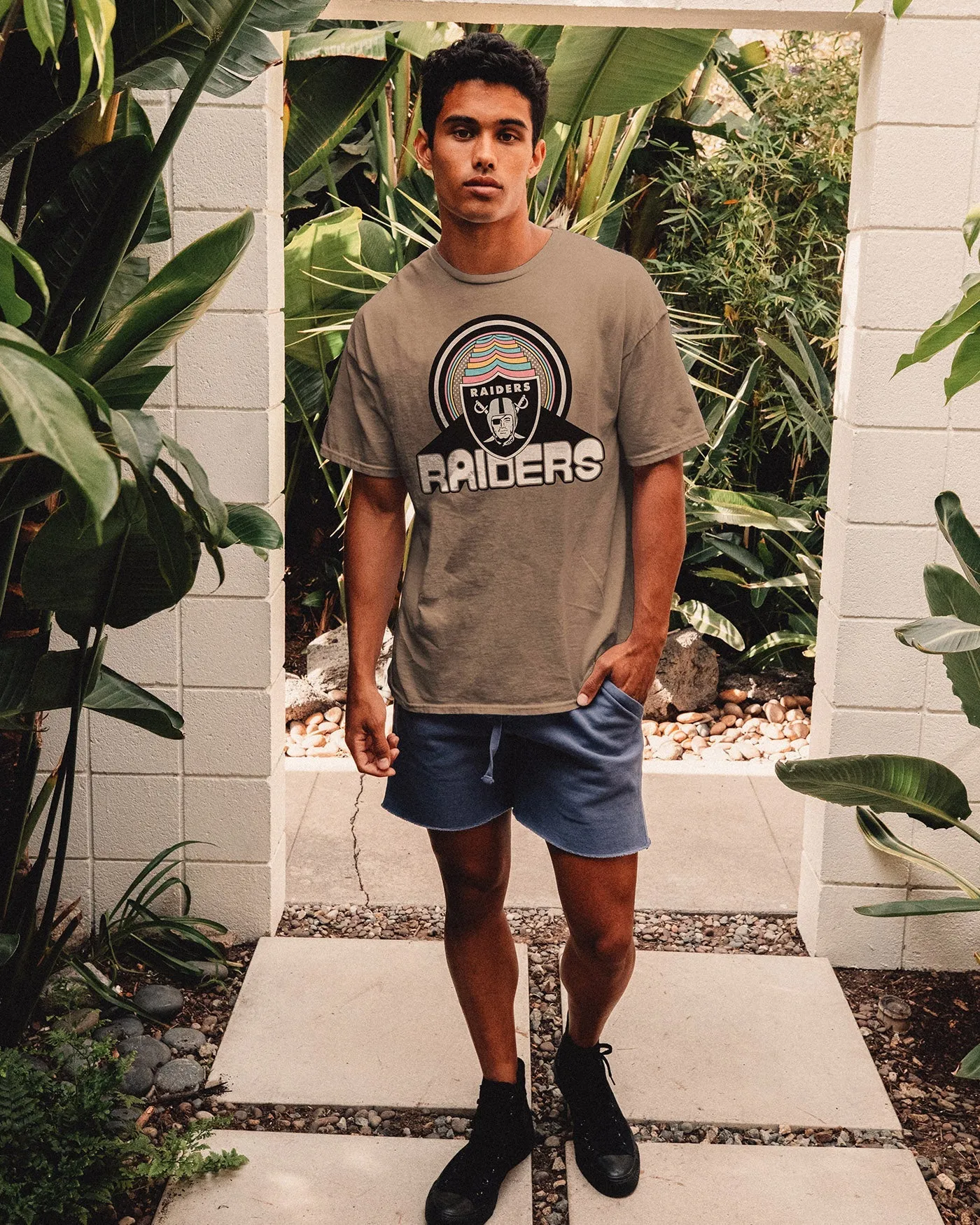 NFL Infinite Vibe Raiders Flea Market Tee
