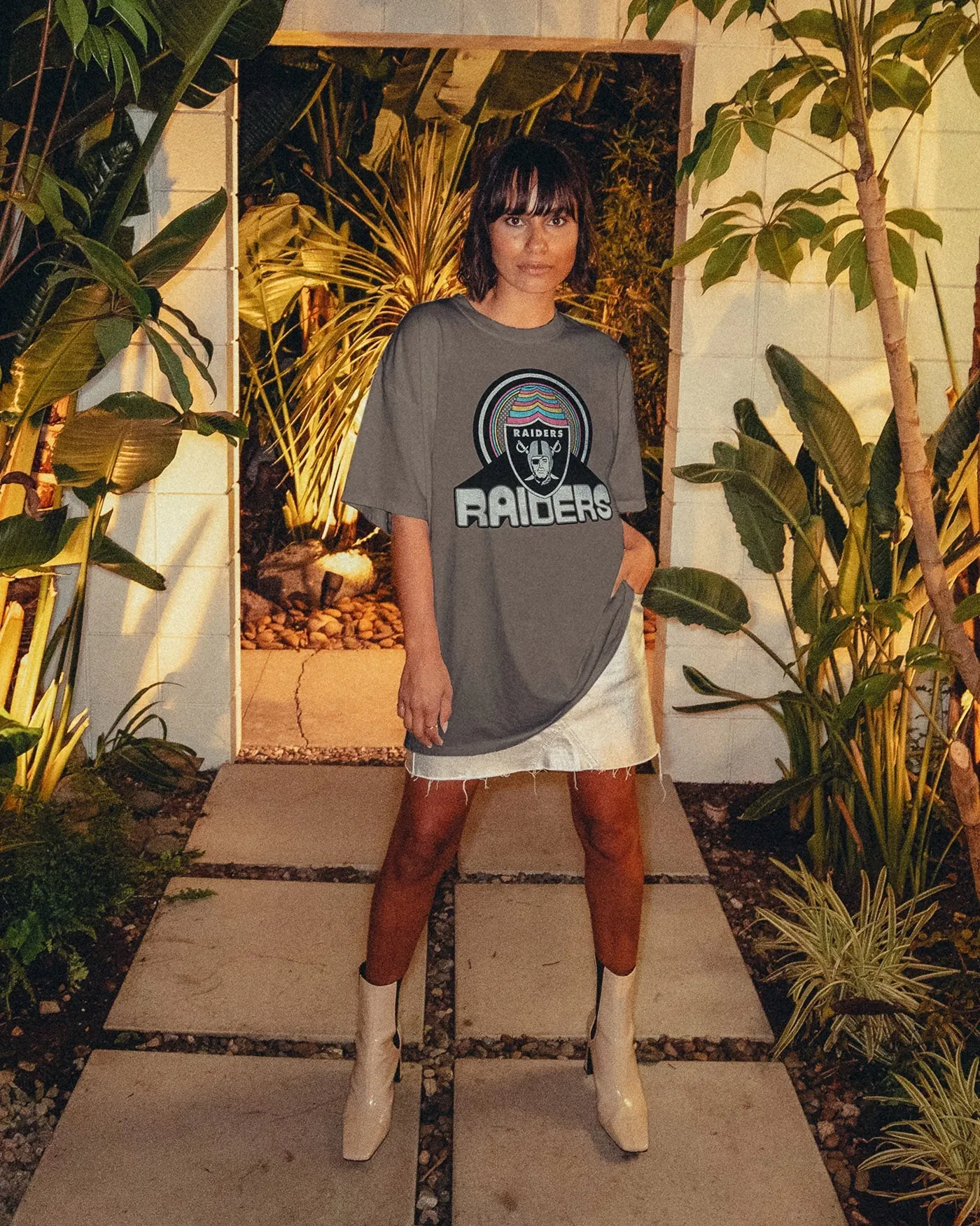 NFL Infinite Vibe Raiders Flea Market Tee