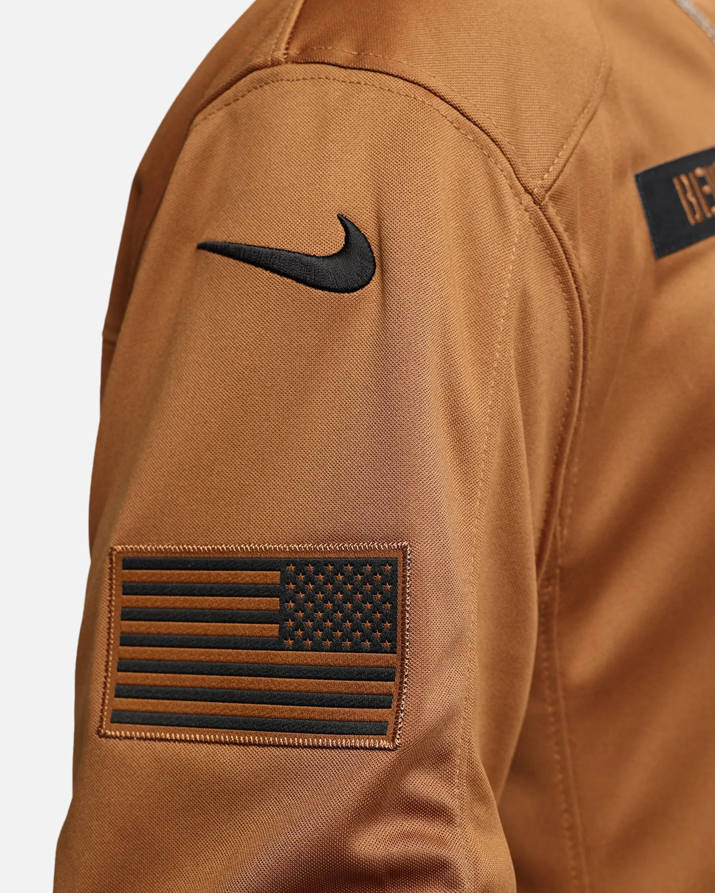 Nike Cincinnati Bengals Joseph Burrow #9 'Salute To Service' Jersey Ale Brown