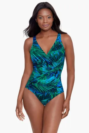 Oceanus One Piece in Palm Reeder
