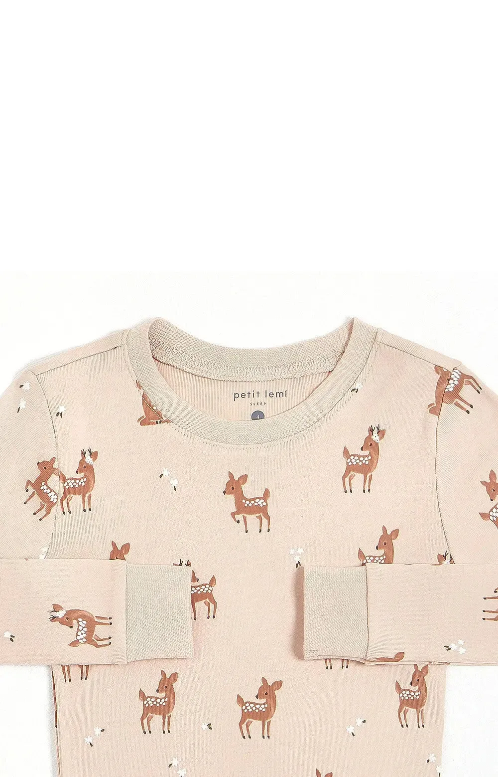 Oh Deery Print Pyjama Set | Petit Lem