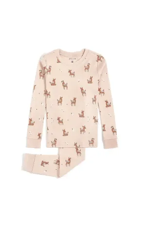 Oh Deery Print Pyjama Set | Petit Lem
