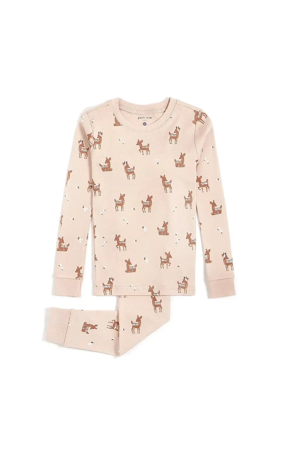 Oh Deery Print Pyjama Set | Petit Lem