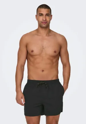 Only & Sons - Ted Life Black - Board Shorts