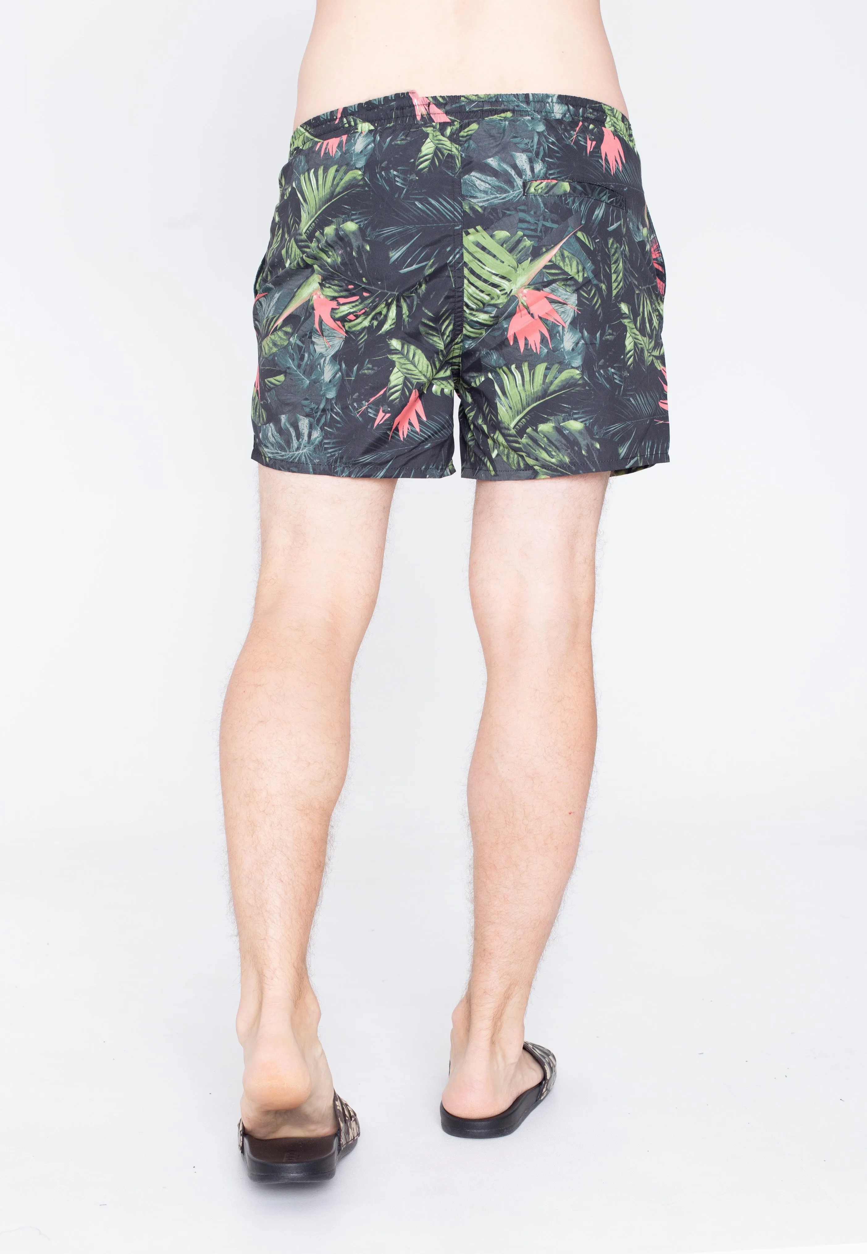 Only & Sons - Ted Swim Flora Olive Night - Board Shorts