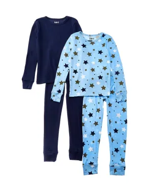 Only Boys 4pc Just Chill Pajama Set