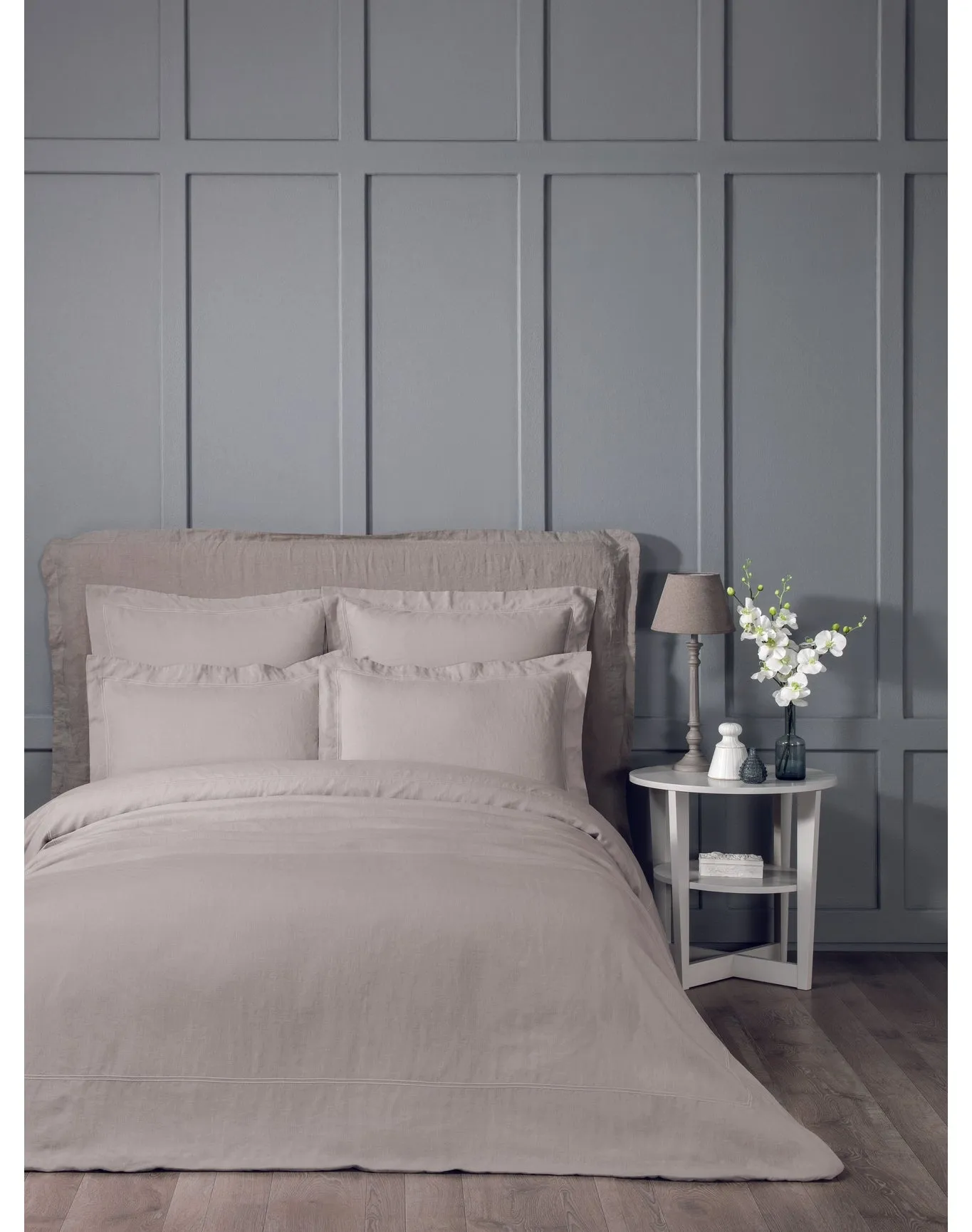 Organic Duvet Cover | Natural Gray x Beige TOGAS