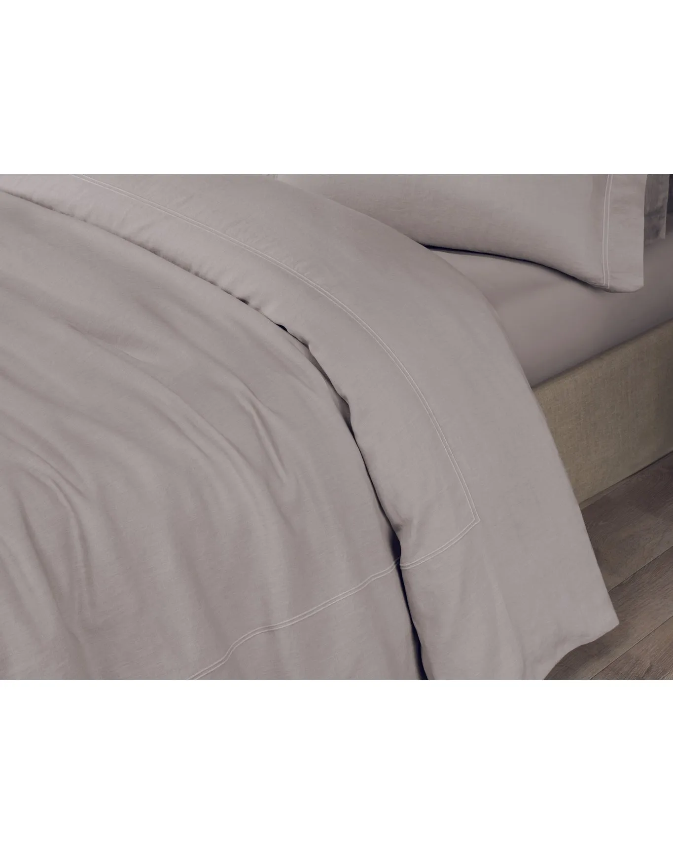 Organic Duvet Cover | Natural Gray x Beige TOGAS