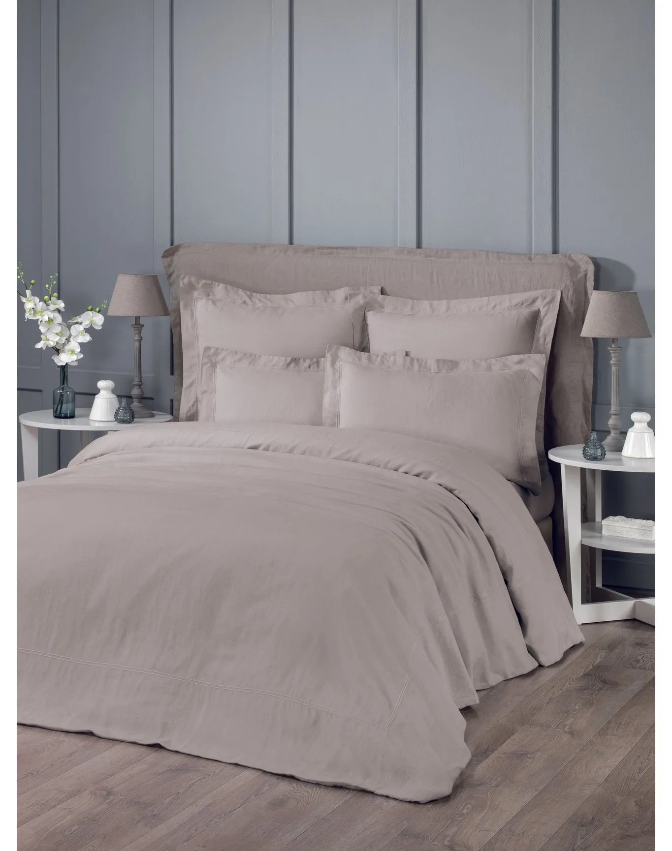 Organic Duvet Cover | Natural Gray x Beige TOGAS